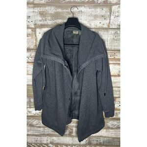 Zella Womens gray long sleeved jacket XS